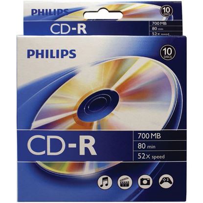 CD-R 10PK PEG BX