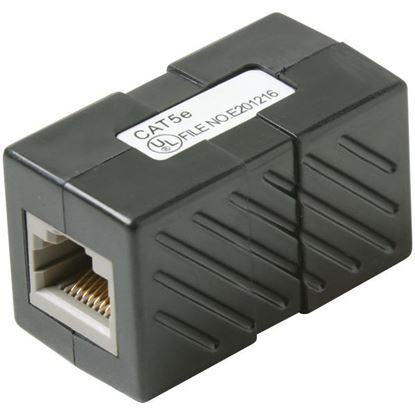 CAT-5E COUPLER BLACK