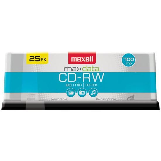 CDRW - 25 PK SPINDLE