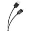 6FT BRAIDED MICRO USB BLK