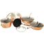 10PC COOKWARE COPPER