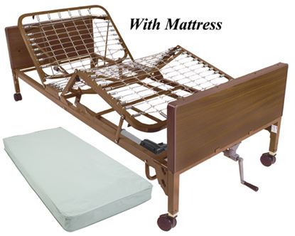 Homecare Semi-Electric Bed w-Mattress only