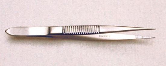 Splinter Forceps 4 1-2  Serrated